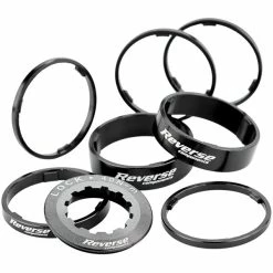 Reverse Components REVERSE SINGLE SPEED Spacer Kit Black