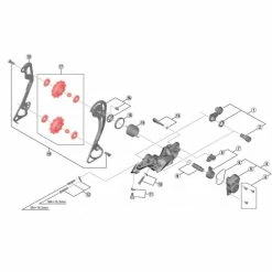 SHIMANO DEORE M6000 10 Speed Jockey Wheels For Long Cage #Y3E498020 -Kettenführung Verkäufe 600x600 162379 15621576027267