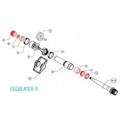 CRANKBROTHERS EGGBEATER / CANDY 11 Pedal Rebuild Kit #16229
