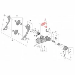 SHIMANO XT Di2 RD-M8050 Rear Derailleur Hanger #Y5ZN98010