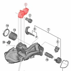 SHIMANO XTR RD-M9050 Rear Derailleur Hanger #Y5PU98010