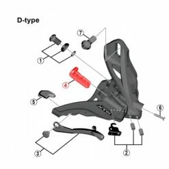 SHIMANO XTR FD-M9020 Front Derailleur Rubber Pad A #Y5R213000 -Kettenführung Verkäufe 600x600 182309 15767656098414
