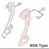 SHIMANO XTR RD-M980-SGS Rear Derailleur Outer Long Cage #Y5XC98070 -Kettenführung Verkäufe 600x600 185461 15797007469236