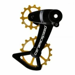 CERAMICSPEED OSPW X 12 Speed Rear Derailleur Cage SRAM Eagle AXS Gold #107003
