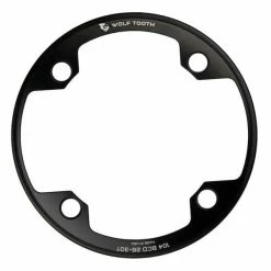 Wolf-tooth WOLF TOOTH 104 BCD Bash Guard Black -Kettenführung Verkäufe 600x600 255809 16237357912293