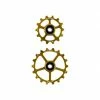 CERAMICSPEED OVERSIZE COATED Jockey Wheels Sram Eagle AXS/Méca Gold 1 CERAMICSPEED OVERSIZE COATED Jockey Wheels Sram Eagle AXS/Méca Gold -Kettenführung Verkäufe 600x600 256569 16256629129466