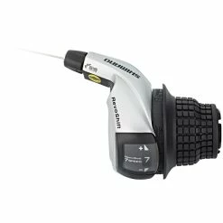 SHIMANO TOURNEY SL-RS45 7 Speed Right Speed Twist Shifter Black/Silver